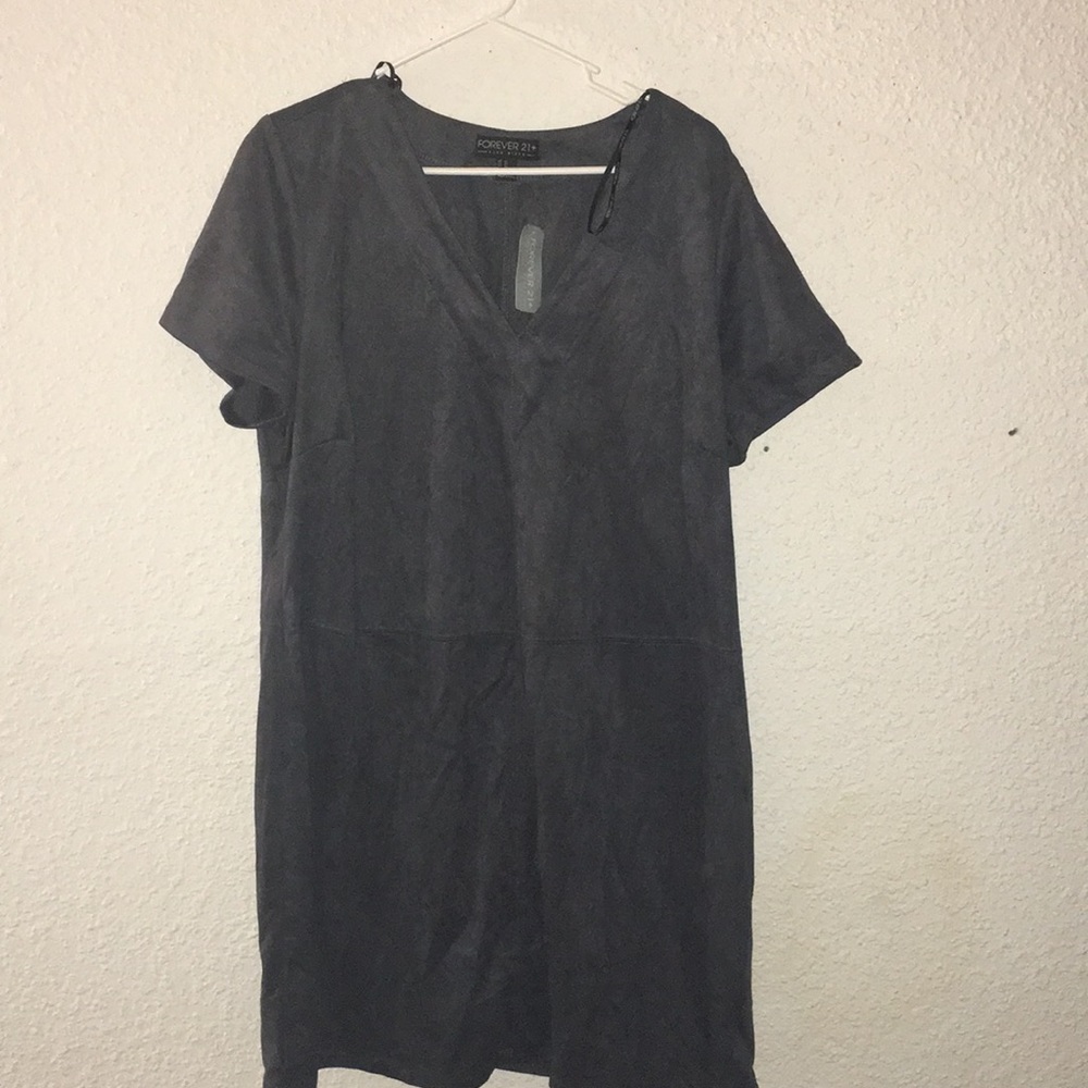 Forever 21 2x gray dress